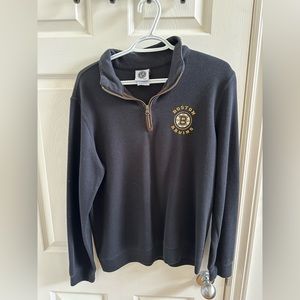 Boston Bruins Men’s Quarter Zip Size M